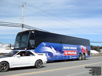 Autobus Laval 918 - Conservateur, notre r�gion au pouvoir