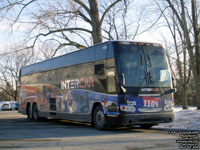 Intercar Saguenay (Autobus Laterri�re) 210 / Ex-0355 - Jonquiere Based 2005 Prevost H3-45 - Le 98.3 fm de Saguenay