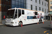 Programme qu�b�cois de d�pistage du cancer du sein (PQDCS) - Unit� mobile CLARA (Clinique Accr�dit�e de Radiologie)