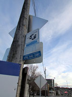 Stop sign / panneau d'arr�t