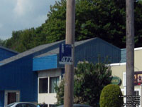 Panneau d'arr�t Taxibus Sorel-Tracy bus stop sign