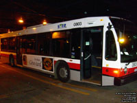Soci�t� de transport de Trois-Rivieres - STTR 0803 - 2008 Novabus LFS
