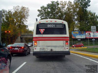 Soci�t� de transport de Trois-Rivieres - STTR 8601 - 1986 GMDD Classic (nee STO 8601)