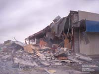 D�molition des Galeries Ste-Anne, Qu�bec (Beauport),QC