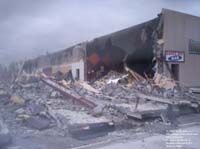D�molition des Galeries Ste-Anne, Qu�bec (Beauport),QC