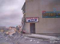 D�molition des Galeries Ste-Anne, Qu�bec (Beauport),QC
