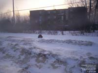 Borne-fontaine enneig�e dans le secteur de Beauport, Qu�bec,QC