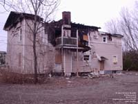Maison br�l�e � Lennoxville,QC