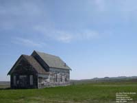 �glise abandonn�e - Watford City,ND