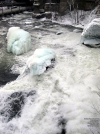 Rivi�re Magog River - Barrage Ab�naquis Dam