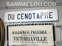 Panneau ancienne rue du C�notaphe