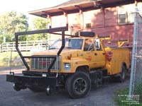 R�seau CP Rail  - GMC MOW truck