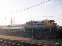 AMT Train powered by Via Rail 6455 - F40PH-2