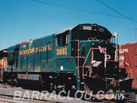 WP 3051 - U30B (nee WP 751) - On display at WPRM