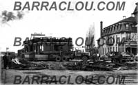 Victoriaville station demolition, circa 1974 / D&eacute;mant&egrave;lement de la gare de Victoriaville, vers 1974.