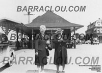 Victoriaville station, 1940's / Gare de Victoriaville, d�but des ann�es 1940.