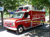 1321 - (227-90647) - 1990 Ford Econoline E350 / Tibotra - Pompiers Auxiliaires de Montr�al - Station/Caserne 21 - Montreal-Nord (Lavoisier & Honor�-Mercier)