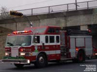 254 (ex-731 Baie-d'Urf�) - 1991 Pierce Lance / Superior - Station/Caserne 54 - Kirkland (St-Charles & Hymus)